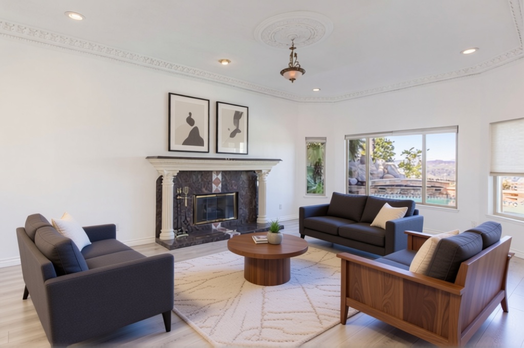 Photo of 3725 Via Del Prado, Calabasas, CA, 91302, virtually staged