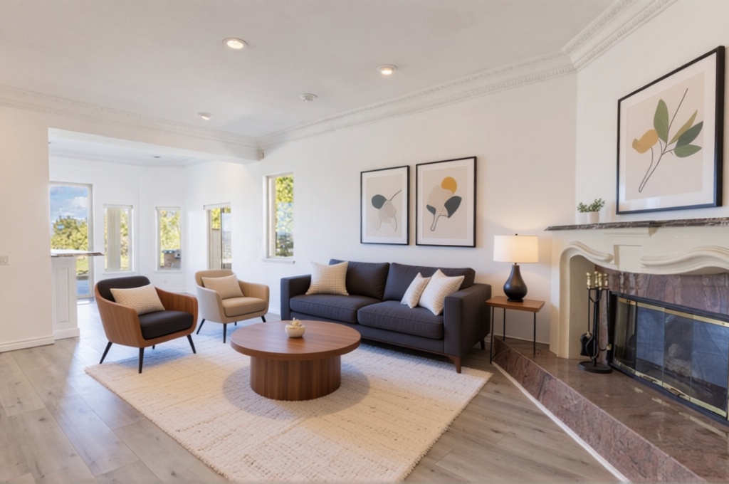Photo of 3725 Via Del Prado, Calabasas, CA, 91302, virtually staged